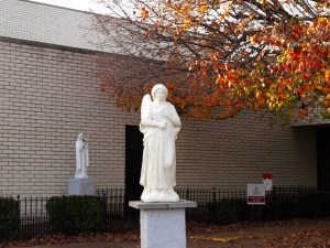 Statue at Resurrection Catholic Church