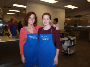 Rebekah and Sarah at Blanchet House