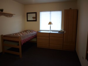 Women's room at City Light Shelter