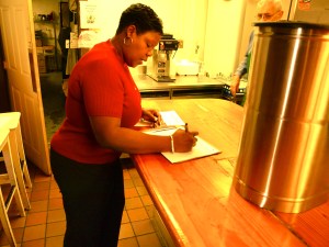 Volunteer Services Manager, Allison Smith