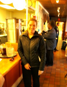 Me: "Um, Allison, are you sure you want me to carry that giant tray of cake?"